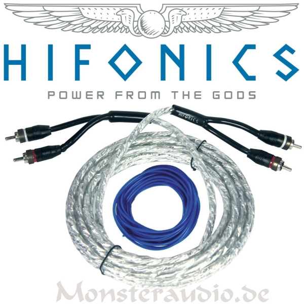 Hifonics HF-5RCA Cinchkabel 5m 2-Kanal HF5RCA