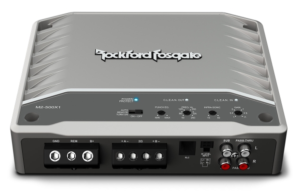 Rockford Fosgate M2-500X1 Digitaler Monoblock 1-Kanal-Verstärker M2500X1