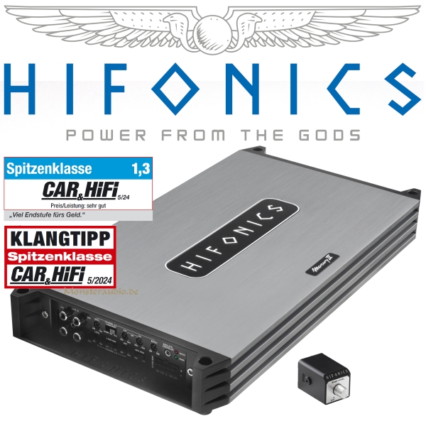 Hifonics Mercury IV/800 EVO 4-Kanal Verstärker Auto Endstufe Mercury 4/800