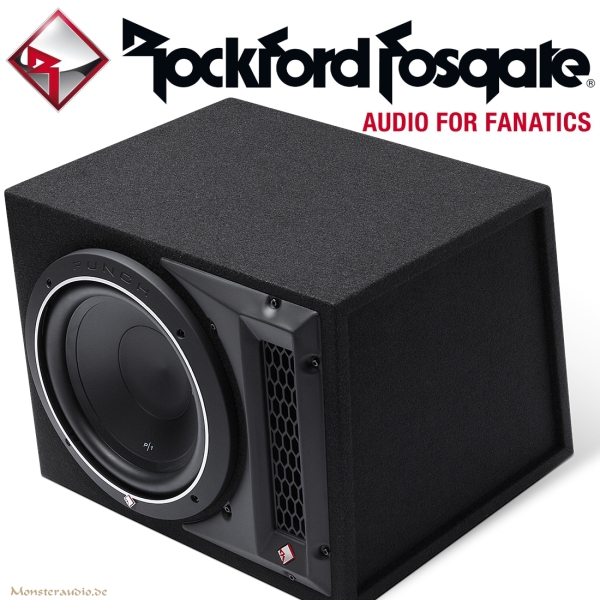 Rockford Fosgate Punch P1-1X10 25cm Subwoofer im Bassreflexgehäuse