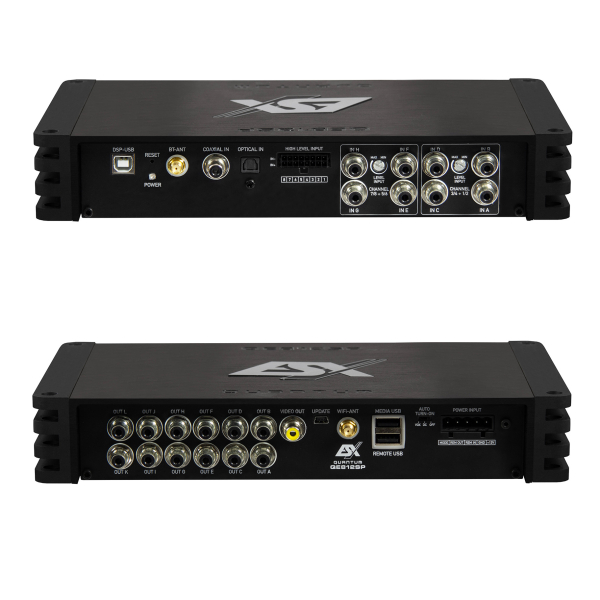 ESX QE812SP high end full hd audio player mit 12-Kanal DSP