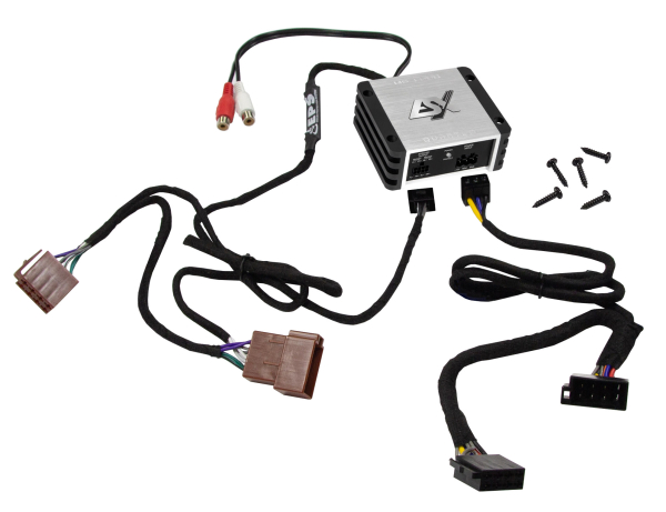 ESX QS-FOUR-ISO plug&play 4-Kanal Class D Nano Digital Verstärker QSFOURISO