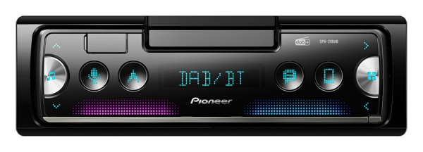 Pioneer SPH-20DAB 1-DIN DAB+ Autoradio mit Smartphone-Docking-Station Bluetooth SPH20DAB
