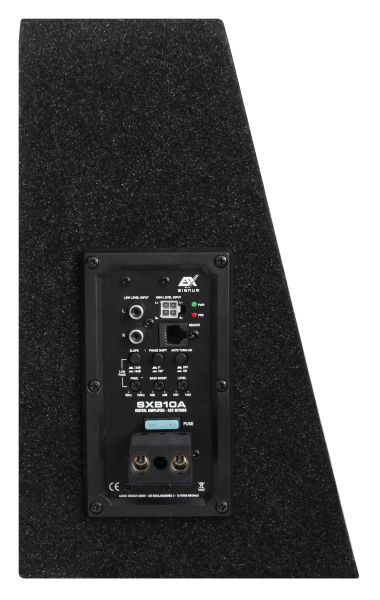ESX SXB10A 25cm extrem flacher Aktivsubwoofer 650 Watt SXB-10A