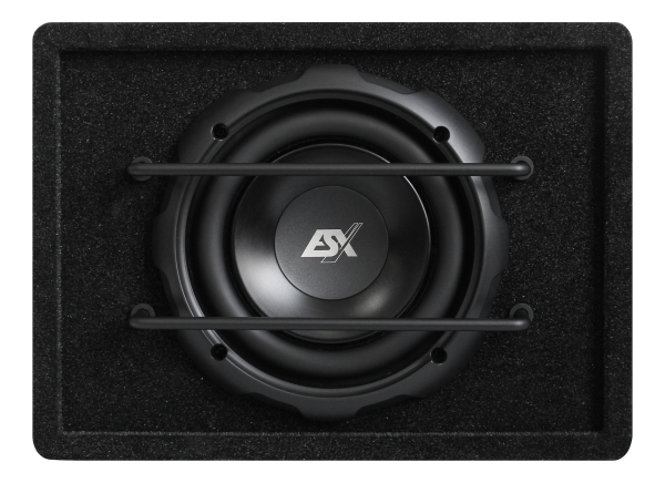 ESX SXB8A 20cm extrem flacher Aktivsubwoofer 450 Watt SXB-8A