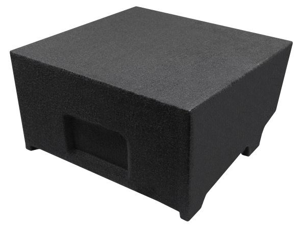 ESX SXT800Q 500 Watt 20cm Subwoofer für VW T5 T6 T6.1 Untersitzsubwoofer Beifahrersitz