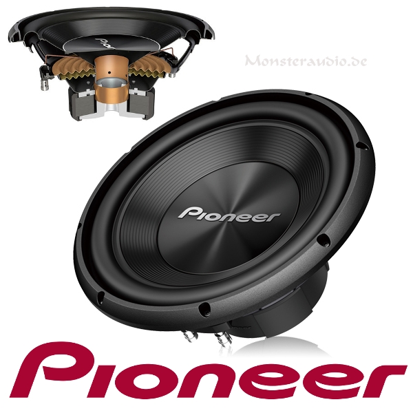 Pioneer TS-A300D4  30cm Subwoofer 1500 Watt TSA300D4