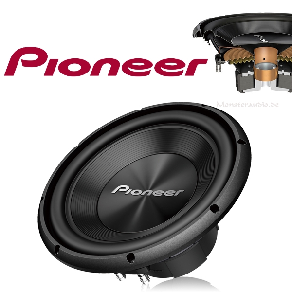 Pioneer TS-A300S4  30cm Subwoofer 1500 Watt TSA300S4