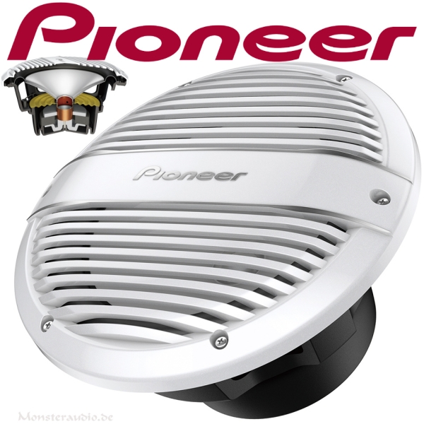 Pioneer TS-ME100WC 25cm Free-Air Marine Subwoofer 900 Watt