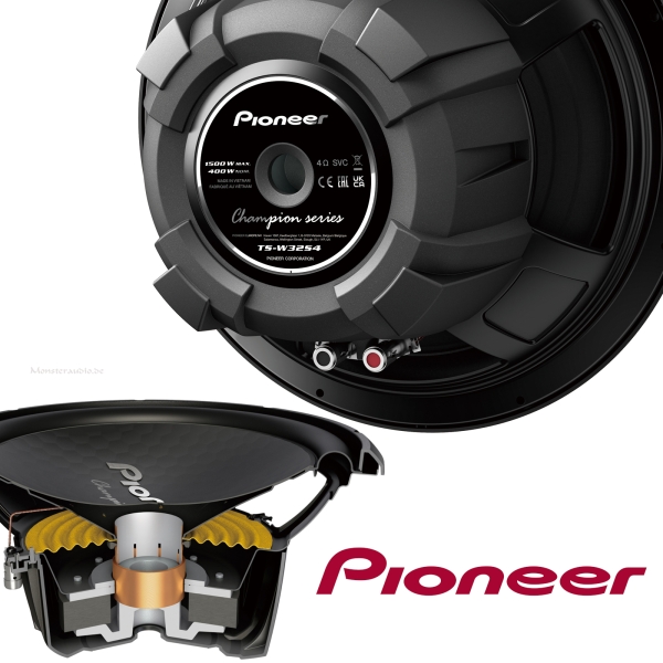 Pioneer TS-W32S4  30cm Subwoofer 1400 Watt TSW32S4