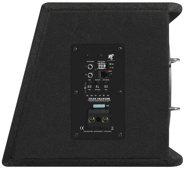 Hifonics TSA-250R 25cm Aktivsubwoofer Sub + Verstärker 600 Watt TSA250R