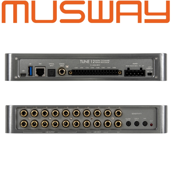 Musway Tune12 high end 12-Kanal DSP digitaler Soundprozessor