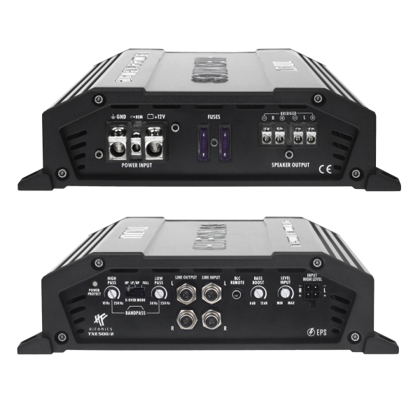 Hifonics Titan TXE-500/2 2-Kanal Verstärker Auto Endstufe TXE500/2