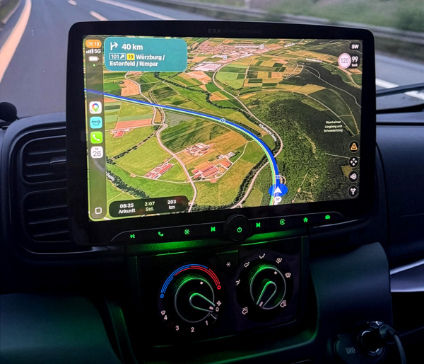 ESX VMX1401DAB 1-DIN Autoradio mit 35,5cm 14" Touchscreen apple carplay android auto DAB+