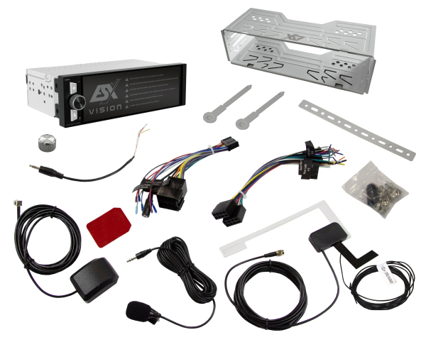ESX VMX601DAB 1-DIN-Radio mit 16cm 6,3" Display DAB + Bluetooth Autoradio digital für apple carplay android auto