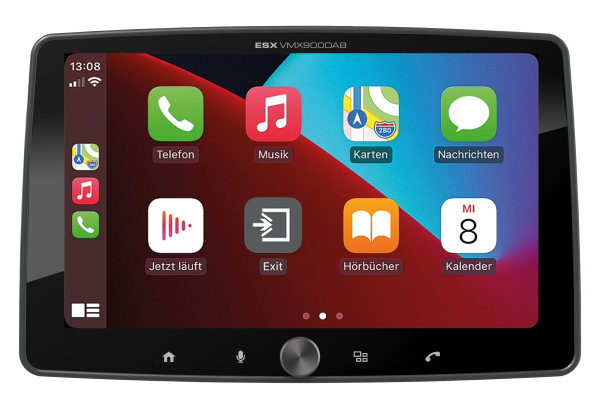 ESX VMX900DAB 1-DIN-Radio mit 9" Display DAB + Antenne Bluetooth Autoradio digital Radio VMX-900DAB