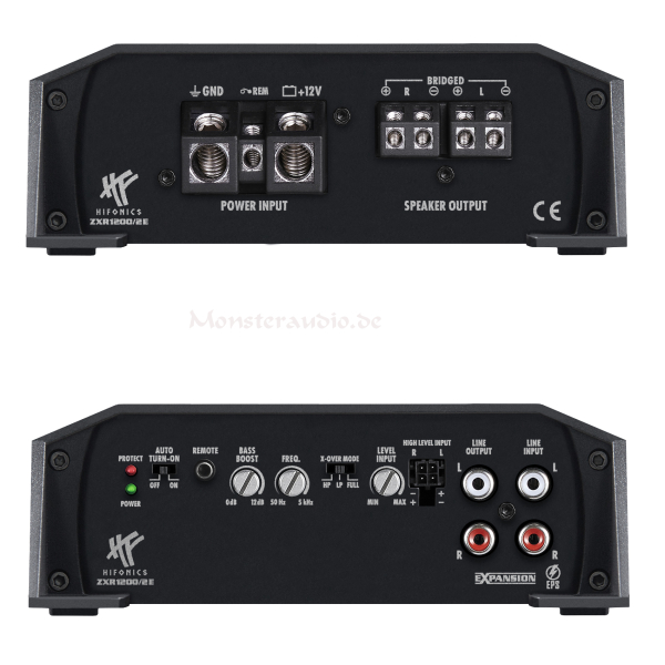 Hifonics Zeus ZXR1200/2E 2-Kanal Verstärker Auto Endstufe ZXR-1200/2E