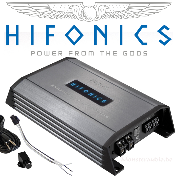 Hifonics Zeus ZXR700/2E 2-Kanal Verstärker Auto Endstufe ZXR-700/2E