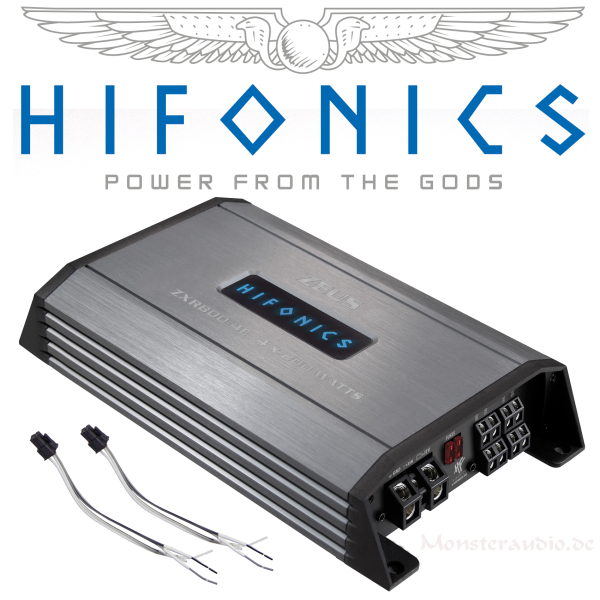 Hifonics Zeus ZXR800/4E 4-Kanal Verstärker Auto Endstufe ZXR-800/4E