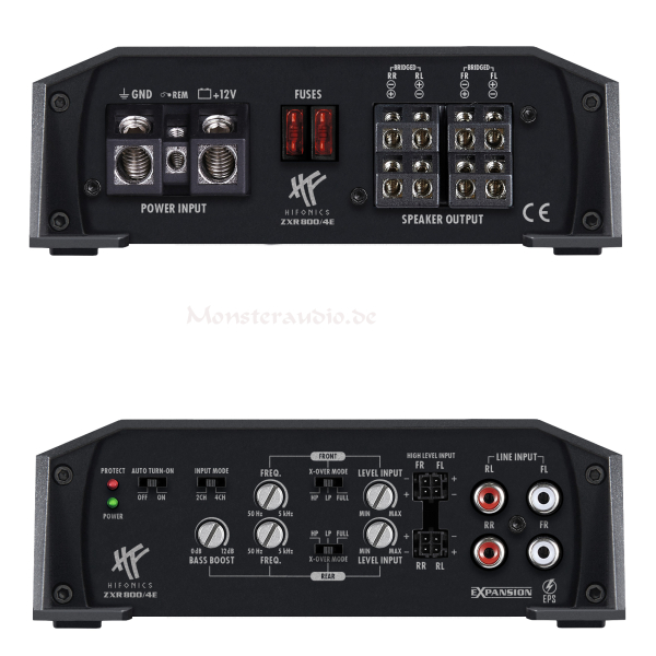 Hifonics Zeus ZXR800/4E 4-Kanal Verstärker Auto Endstufe ZXR-800/4E