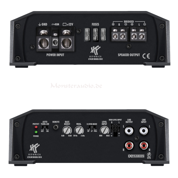 Hifonics Zeus ZXR900/2E 2-Kanal Verstärker Auto Endstufe ZXR-900/2E