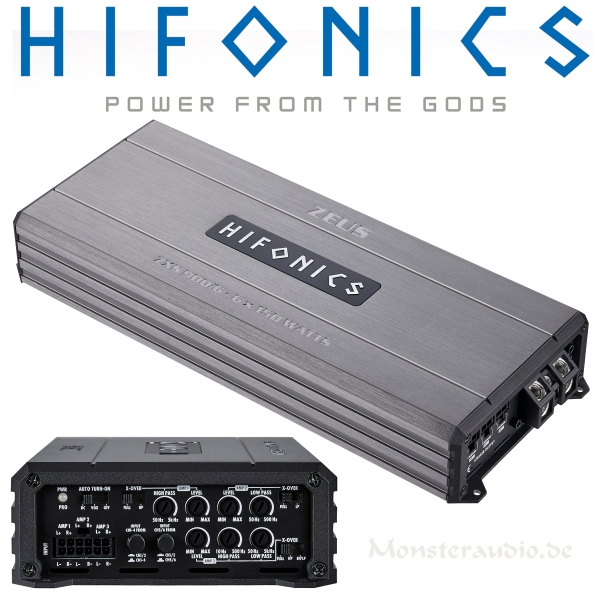 Hifonics Zeus ZXS900/6 6-Kanal Verstärker Endstufe ZXS9006