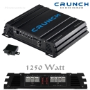 Crunch GPX-1250.1D 1-Kanal Verstärker digital Endstufe GPX1250.1D