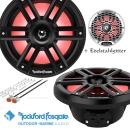 Rockford Fosgate M2-8HB 20cm Marine Lautsprecher M28HB schwarz 1200 Watt