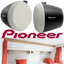 Pioneer TS-STX080 Satellitenlautsprecher für Wohnmobile Aufbaulautsprecher 2 Stück